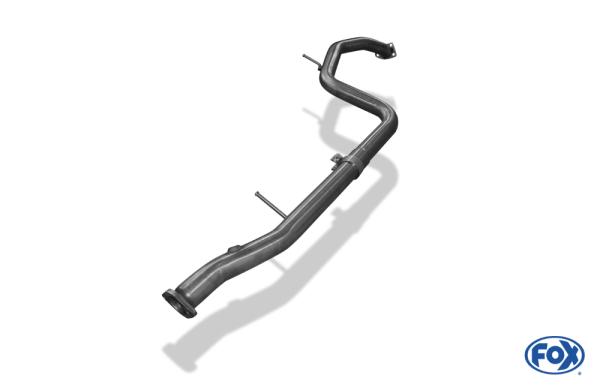 Vorschalldämpferersatzrohr mit Anschluss für Lambda-Sonde passend für: Mitsubishi Colt CAO/ CJO